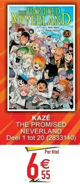 Cora Kazé the promised neverland aanbieding