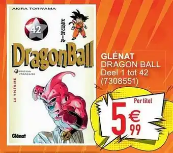 Cora Glénat dragon ball aanbieding