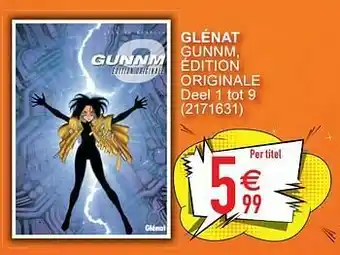 Glénat gunnm, édition originale