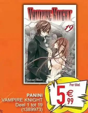 Cora Panini vampire knight aanbieding
