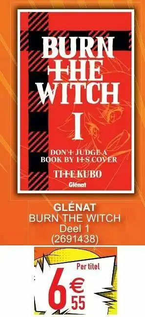 Cora Glénat burn the witch aanbieding