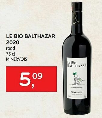 Le bio balthazar 2020 rood
