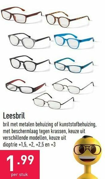 ALDI Leesbril aanbieding