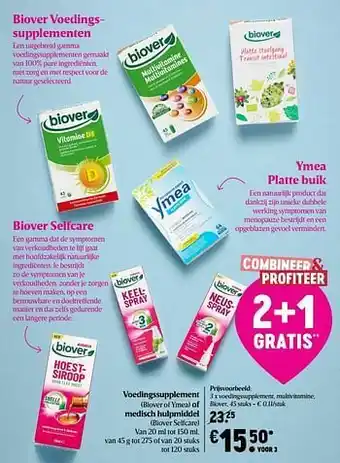 Voedingssupplement, multivitamine, biover