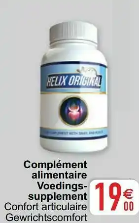 Complément alimentaire voedingssupplement