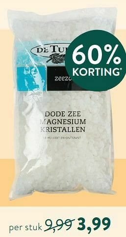 Holland & Barrett Dode zee magnesium kristallen aanbieding