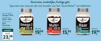 Holland & Barrett Omega 3 kids + multi+ kids + haar vitamines aanbieding