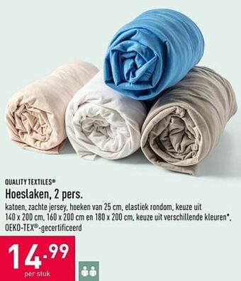 ALDI Hoeslaken aanbieding