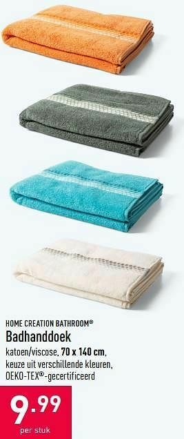 ALDI Badhanddoek aanbieding