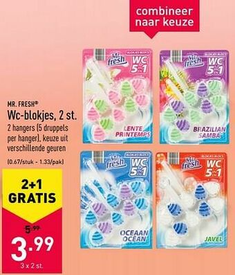 ALDI Wc-blokjes aanbieding