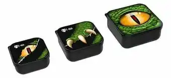 Dreamland Snackdoosje Lunch Buddies Dino - 3 stuks aanbieding