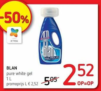Blan pure white gel