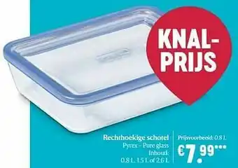 Delhaize Rechthoekige schotel aanbieding
