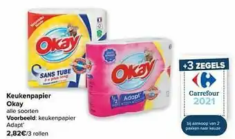 Carrefour Keukenpapier adapt’ aanbieding