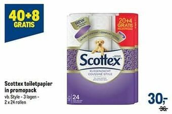 Scottex toiletpapier style