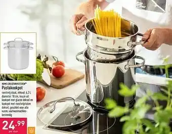 ALDI Home creation kitchen pastakookpot aanbieding