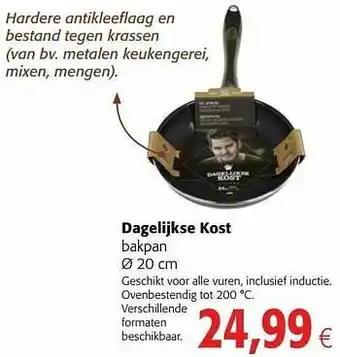 Colruyt Dagelijkse kost bakpan aanbieding