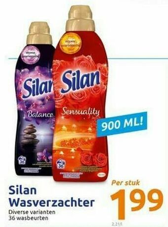 Action Silan wasverzachter aanbieding