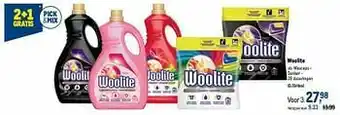 Makro Woolite wascaps - donker aanbieding