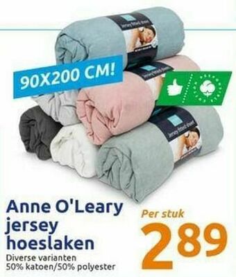 Action Anne o`leary jersey hoeslaken aanbieding