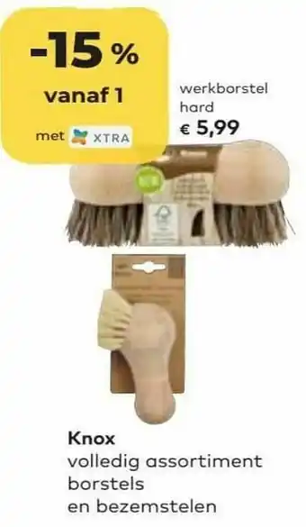 Knox werkborstel hard