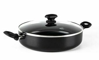 Makro Greenchef Stoofpan Diamond Ø 28 cm zwart aanbieding