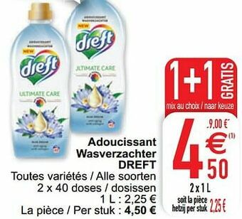 Cora Adoucissant wasverzachter dreft aanbieding