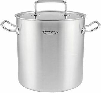 Makro Demeyere Soeppot met deksel commercial Ã˜ 24 cm aanbieding