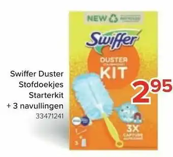 Swiffer duster stofdoekjes starterkit + 3 navullingen