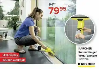 Kärcher ruitenreiniger wv6 premium