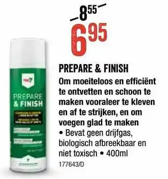 HandyHome Prepare + finish aanbieding