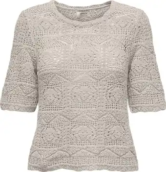 Bol.com ONLY ONLBEACH LIFE 2/4 PULLOVER EX KNT Dames Top - Maat S aanbieding