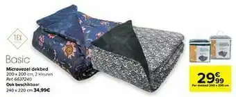 Carrefour Microvezel dekbed aanbieding