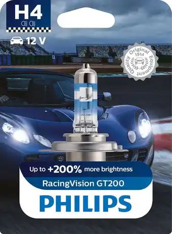Bol.com Philips 12342RGTB1 Halogeenlamp RacingVision H4 60/55 W 12 V aanbieding