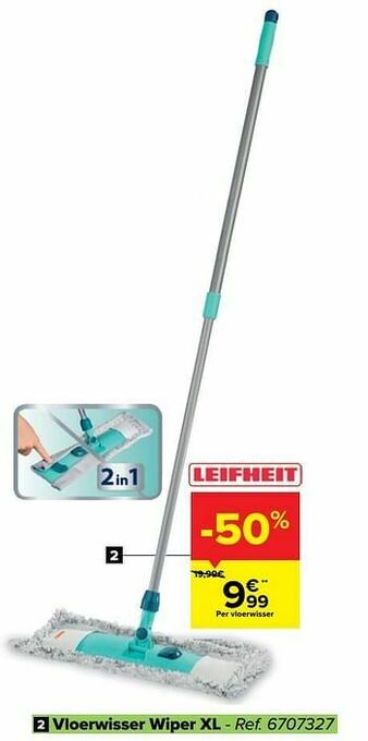 Vloerwisser wiper xl
