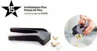 Tupperware Knoflookpers plus presse-ail plus aanbieding