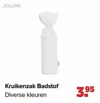 Baby-Dump Jollein kruikenzak badstof aanbieding