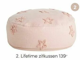 Baby & Tiener Lifetime zitkussen aanbieding