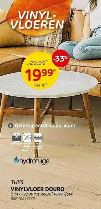 Brico Vinylvloer douro aanbieding