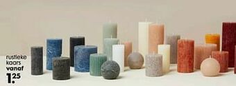 HEMA Rustieke kaars aanbieding