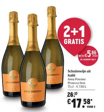 Delhaize Schuimwijn uit Italië aanbieding