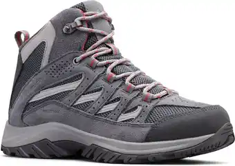 Bol.com Columbia CRESTWOOD MID WATERDICHT Wandelschoenen - Vrouwen Mid Wandelschoenen - Schoenen - Grijs - Maat 42 aanbieding