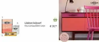 Libéron krijtverf kleurverloop 600ml satijn