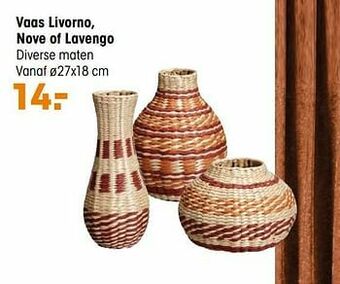 Kwantum Vaas livorno, nove of lavengo aanbieding