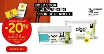 BricoPlanit Muurverf algo aanbieding
