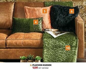 Pluchen kussen