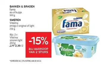 Alvo BAKKEN & BRADEN aanbieding