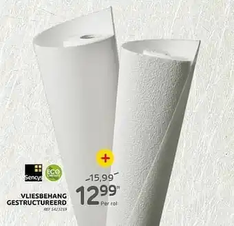 BricoPlanit Vliesbehang gestructureerd aanbieding