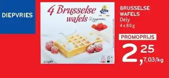 Alvo BRUSSELSE WAFELS aanbieding