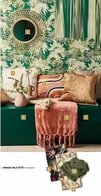 BricoPlanit Spiegel mila aanbieding